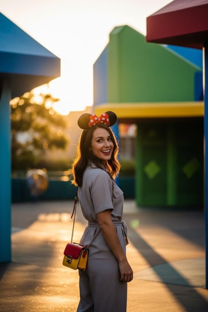 Neutral Jumpsuit with Character Ears